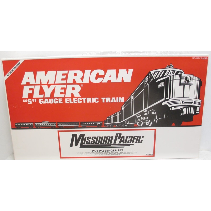 American Flyer 6-49601 S Missouri Pacific PA-1 Passenger Set EX/Box