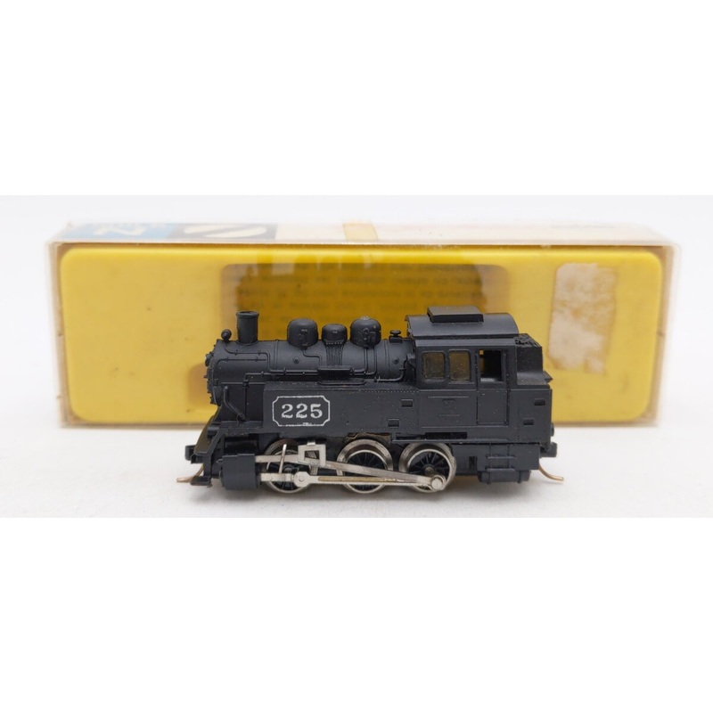 Arnold Rapido 0225/S N Scale Unlettered Steam Locomotive #225 EX/Box