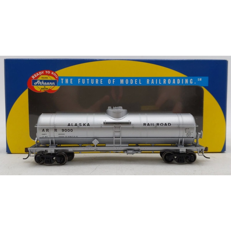 Athearn 73183 HO Alaska Railroad Single Dome Tank Car #9000 LN/Box