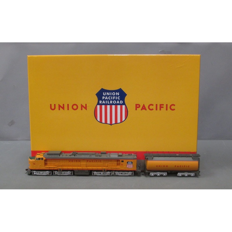 Athearn 88668 HO Scale Union Pacific Veranda Turbine w/Tender #71 NIB