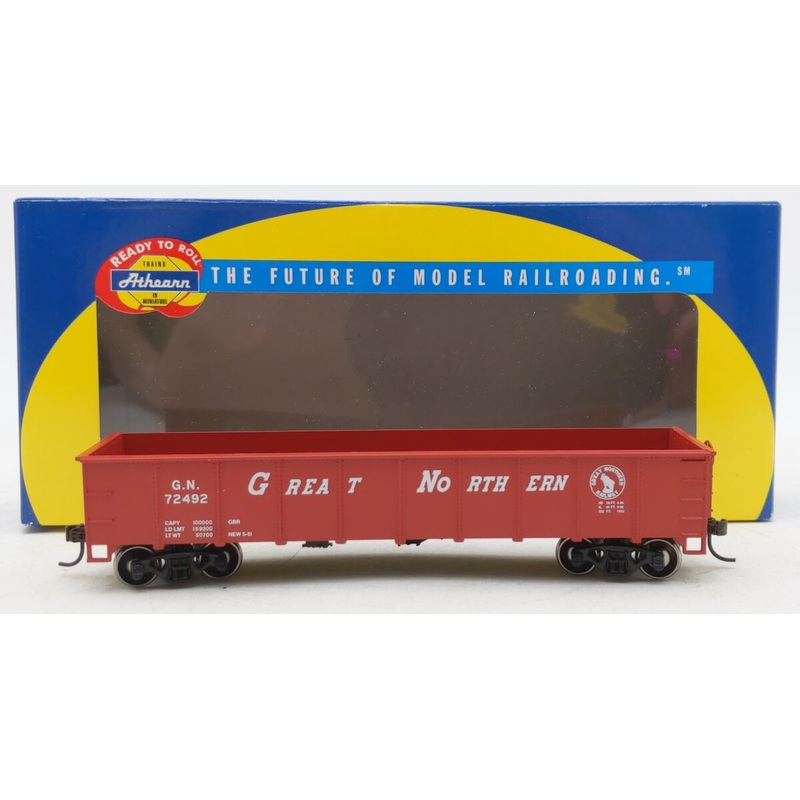 Athearn 94329 HO Scale Great Northern 40′ Gondola #72492 LN/Box