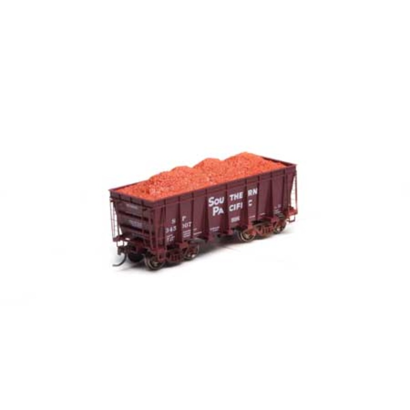 Athearn 97741 HO Southern Pacific RTR 26′ Ore Car Low Side with Load #345007 NIB