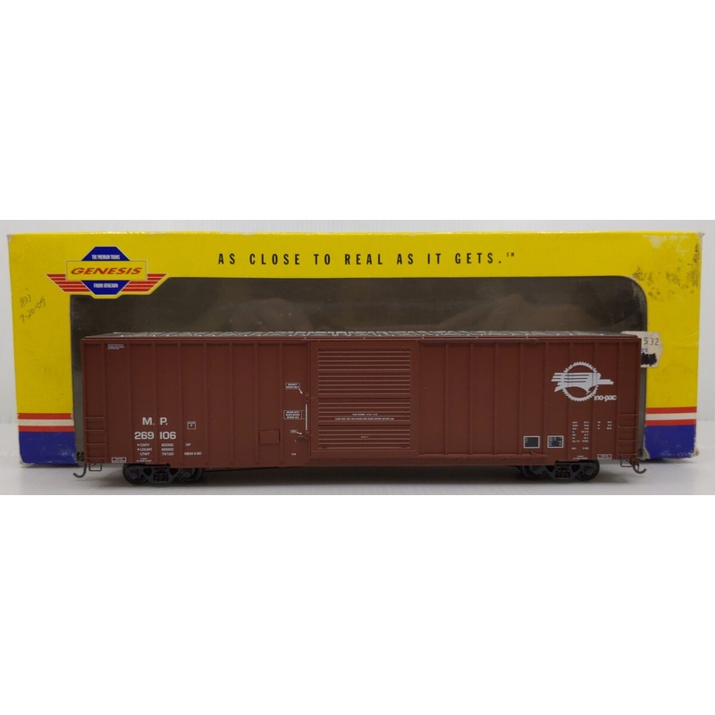 Athearn G4073 HO Scale Missouri Pacific 60′ I.C.C. Boxcar #269106 LN/Box