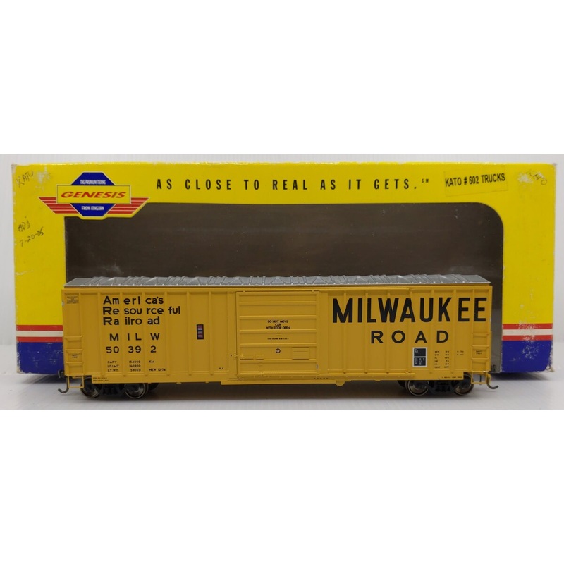 Athearn G4204 HO Scale Milwaukee 50′ Sieco Boxcar #50222 LN/Box