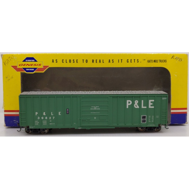 Athearn G4207 HO Scale Pittsburgh & Lake Erie 50′ Sieco Boxcar #39821 EX/Box