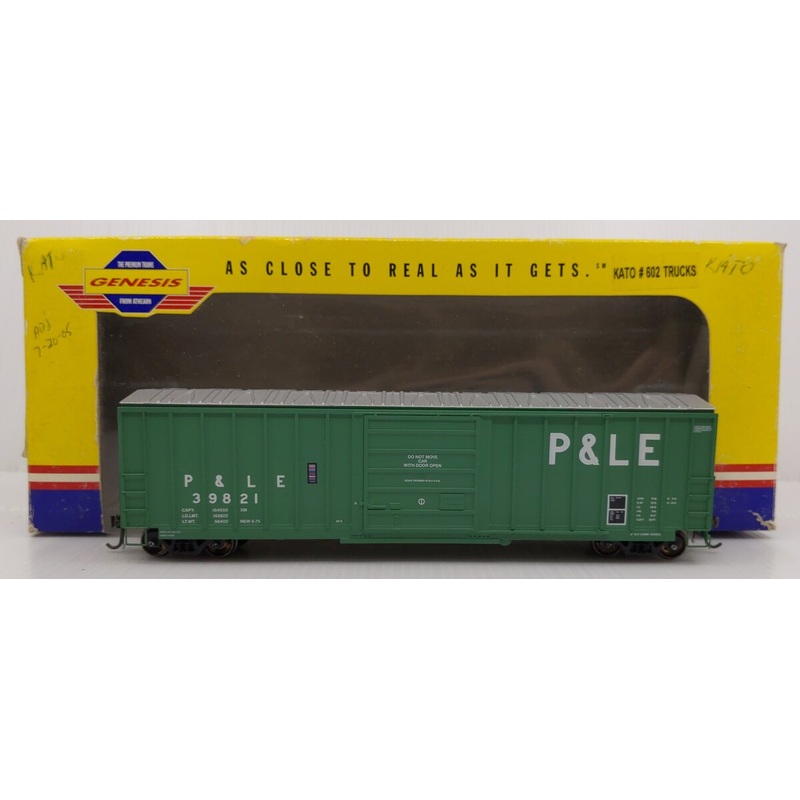 Athearn G4207 HO Scale Pittsburgh & Lake Erie 50′ Sieco Boxcar #39821 LN/Box