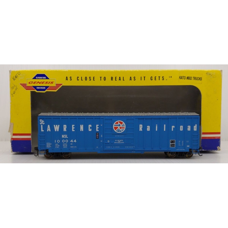 Athearn G4209 HO Scale St. Lawrence 50′ Sieco Boxcar #100044 LN/Box