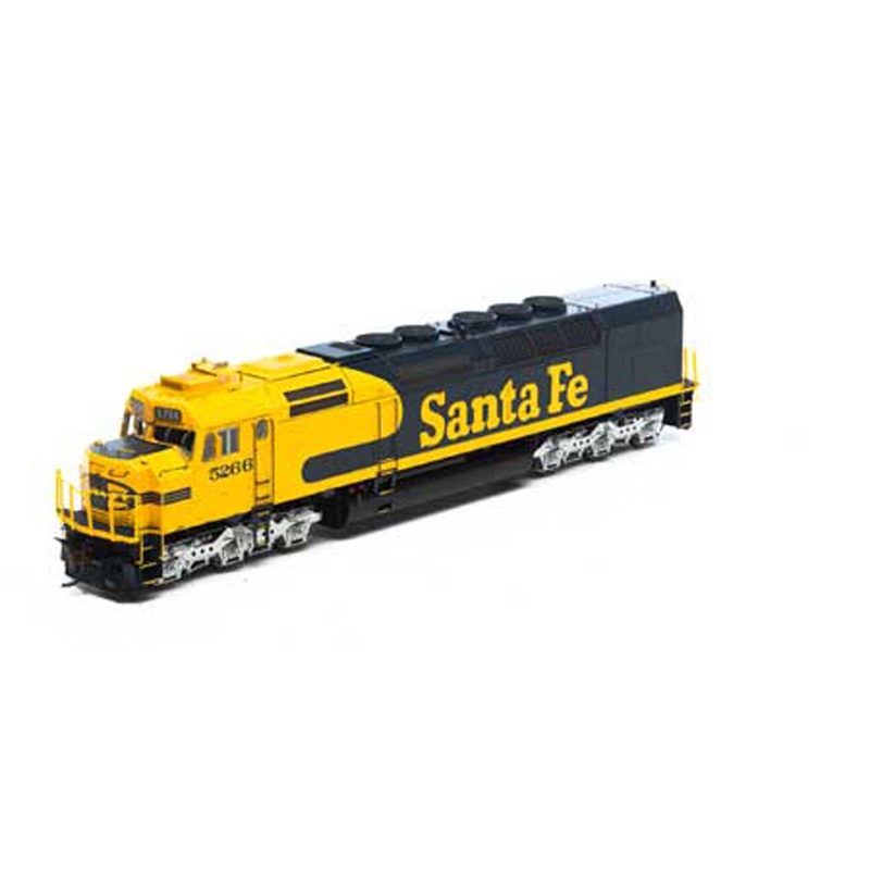Athearn G63982 HO Santa Fe SDF40-2 Diesel Locomotive with DCC & Sound #5266 MT/Box