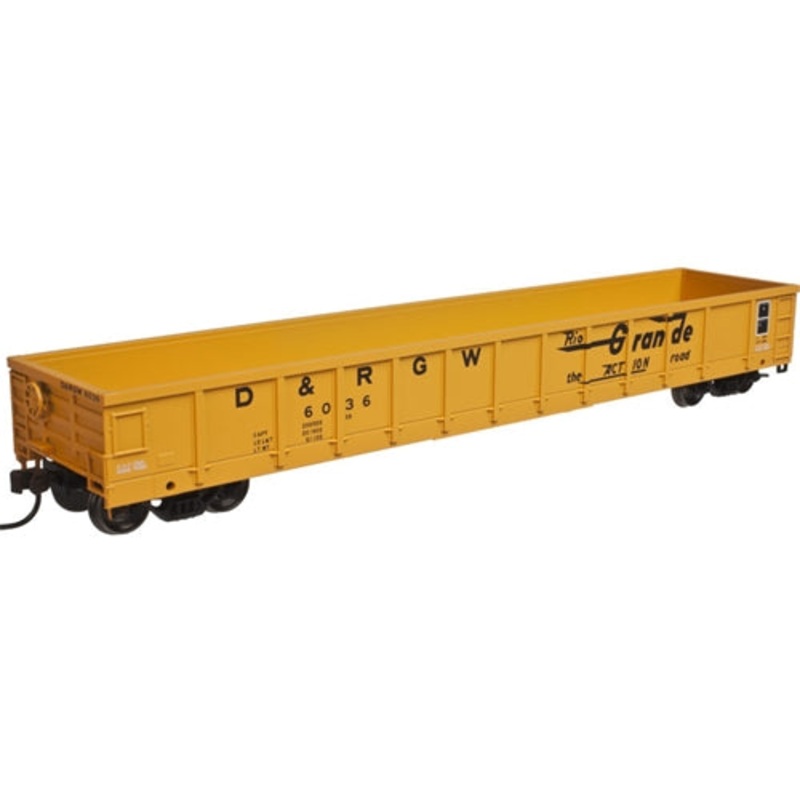 Atlas 20002960 HO Denver & Rio Grande Western Evans 52′ Gondola #6036 NIB