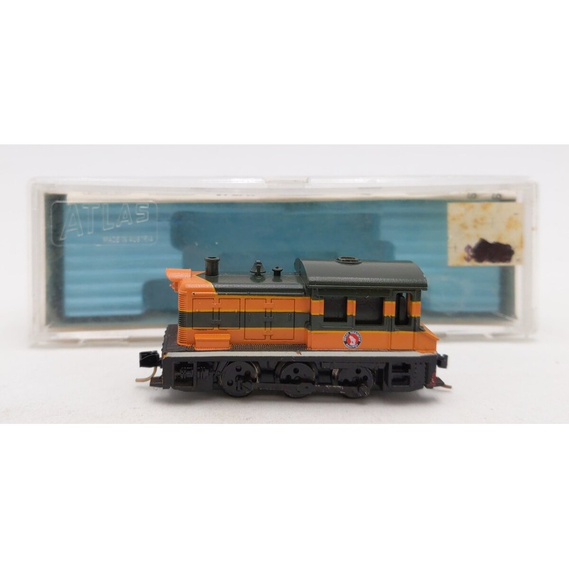 Atlas 4069 N Scale Great Northern Davenport Switcher -Custom EX/Box