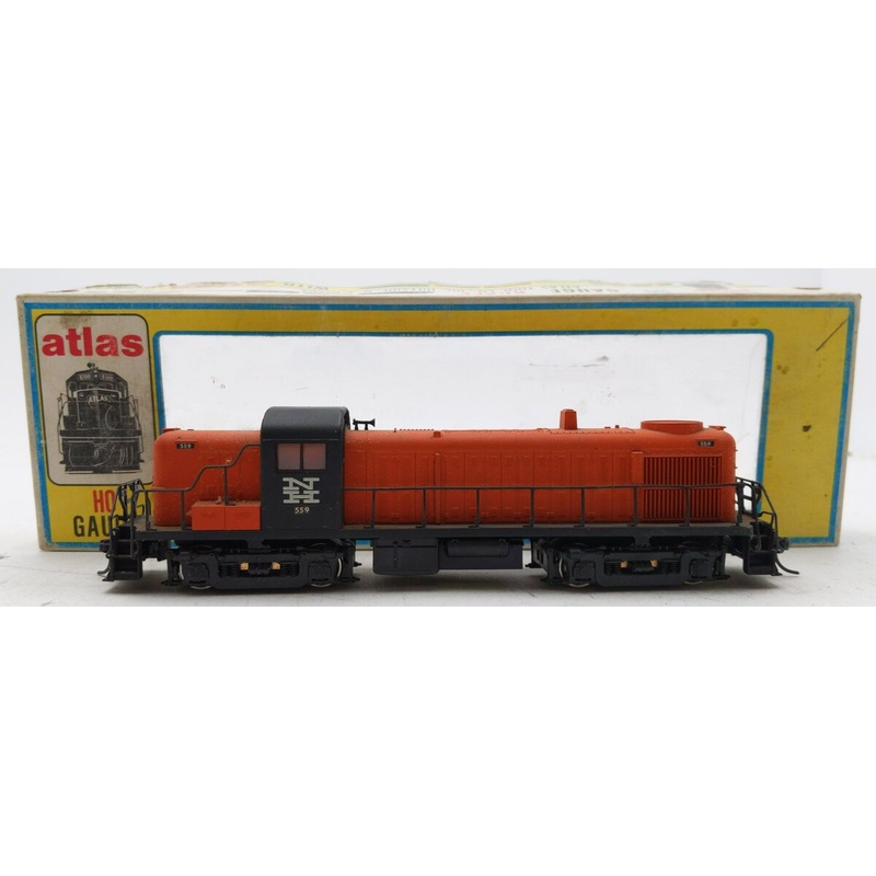 Atlas 7070 HO Scale Custom New Haven RS-3 Diesel Locomotive #559 EX/Box