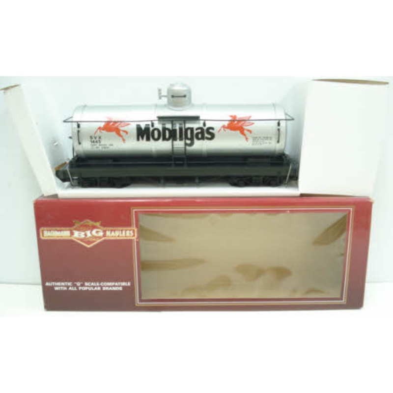 Bachmann 1443 G SVX Mobilgas Single Dome Tank Car EX/Box