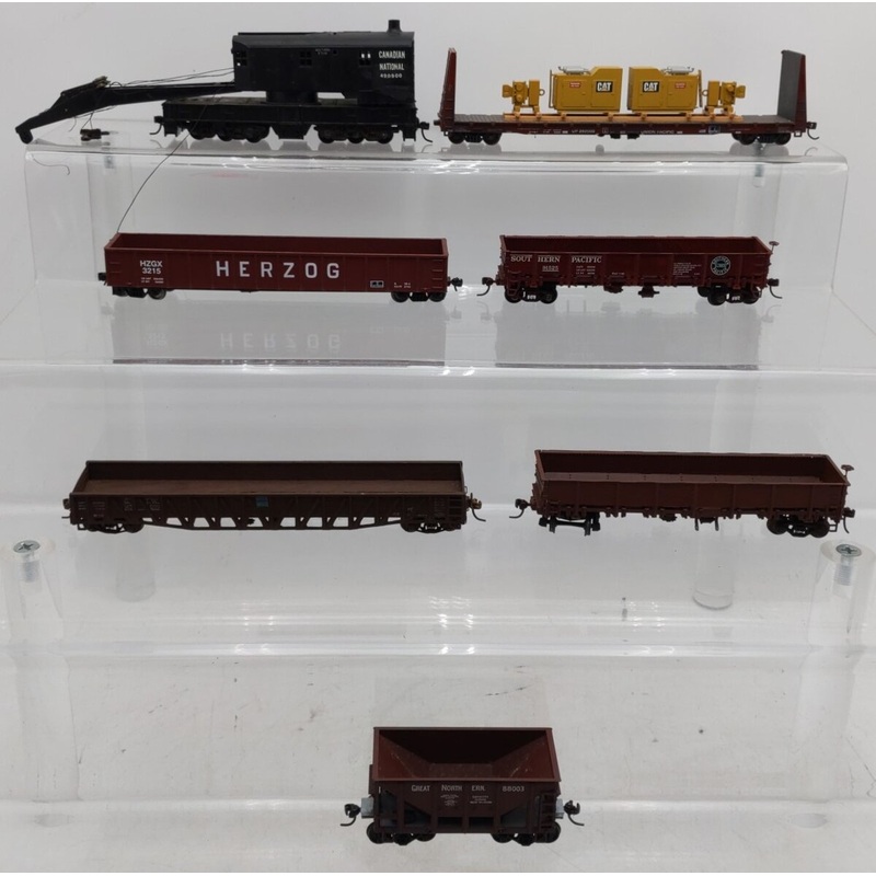 HO Scale Assorted Custom Freight Cars [7] EX