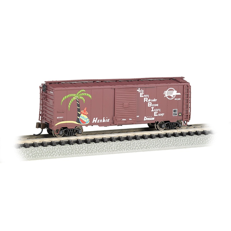 Bachmann 17060 N Missouri Pacific Herbie AAR 40′ Steel Box Car LN/Box