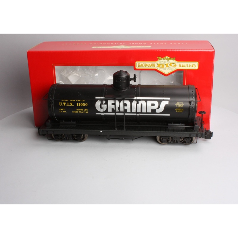 Bachmann 93445 G Gramps Single Dome Tank Car #11050 – Metal Wheels LN/Box