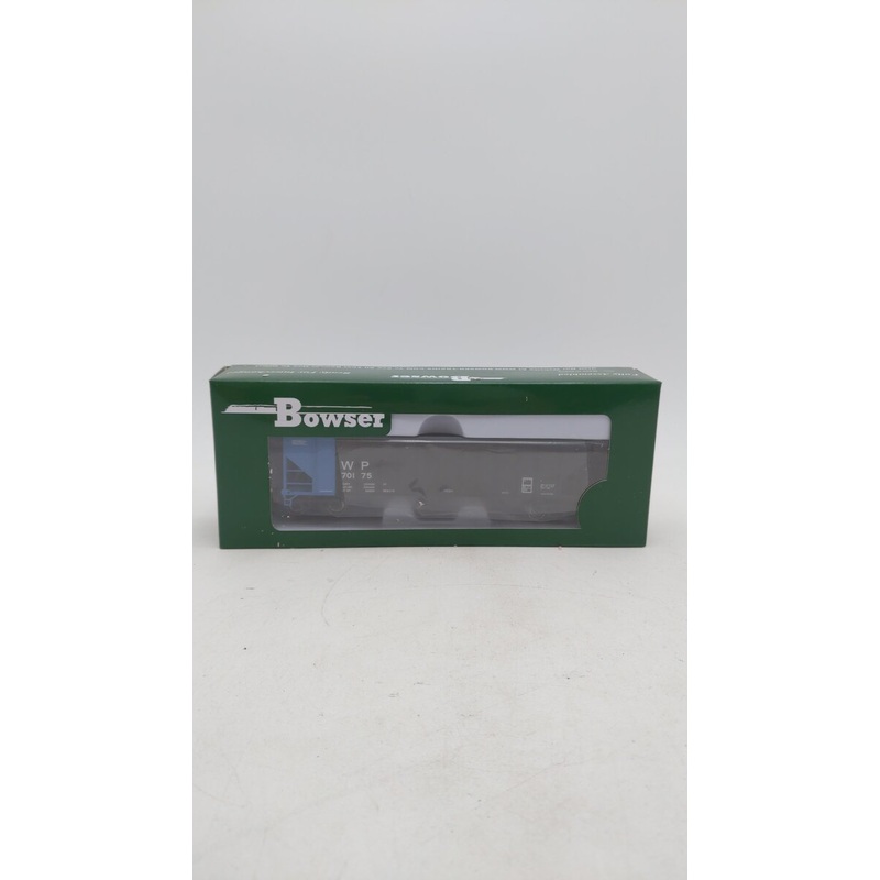 Bowser 41535 HO Western Pacific Blue Rotary End 100 Ton Hopper Car Kit # 70175 NIB