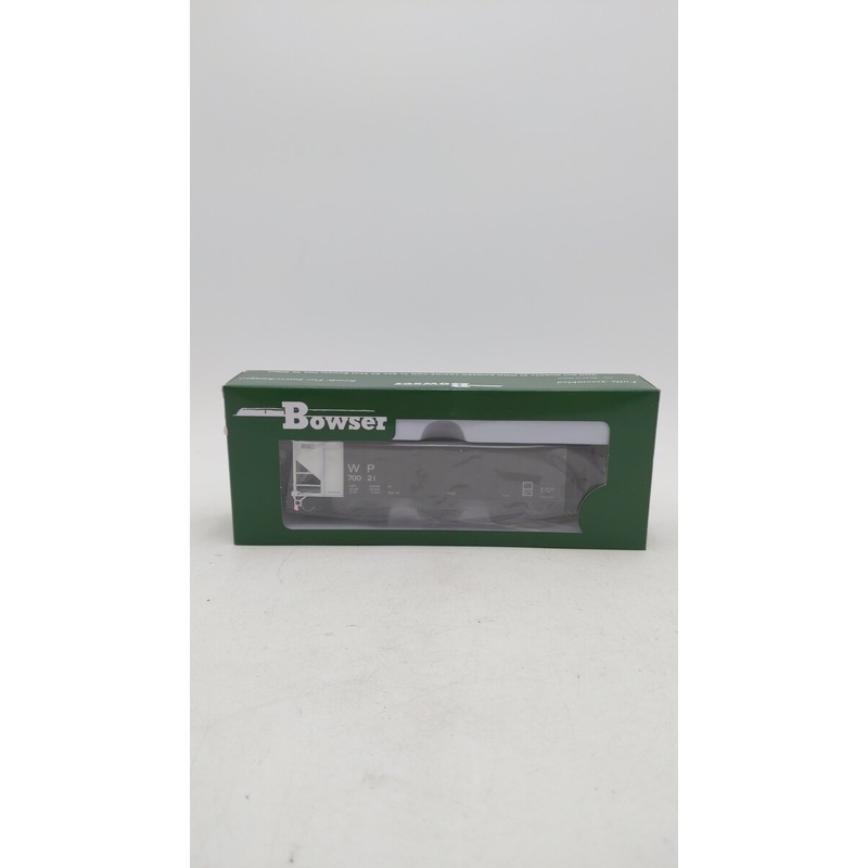 Bowser 41539 HO Western Pacific White Rotary End 100 Ton Hopper Car Kit # 70021 NIB