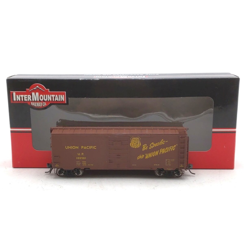 InterMountain 45419-04 HO Union Pacific Overland 40′ PS-1 SD Box Car #100981 LN/Box