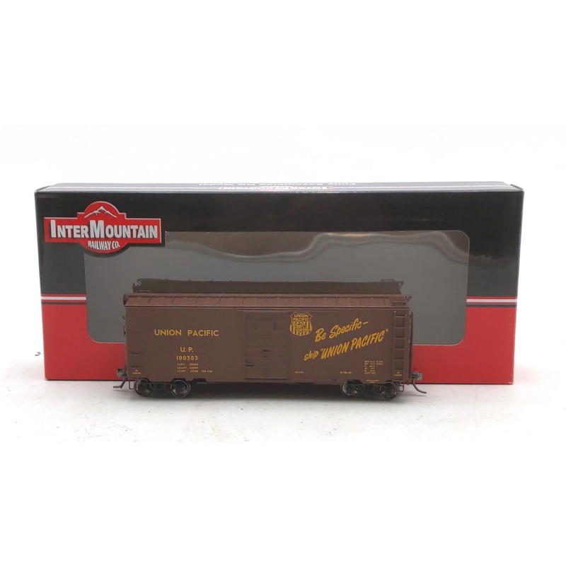 InterMountain 45419-07 HO Union Pacific Overland 40′ PS-1 SD Box Car #100303 LN/Box
