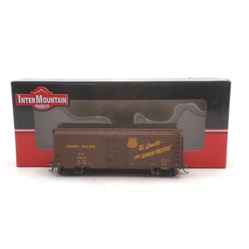 InterMountain 45419-09 HO Union Pacific Overland 40′ PS-1 SD Box Car #100742 LN/Box