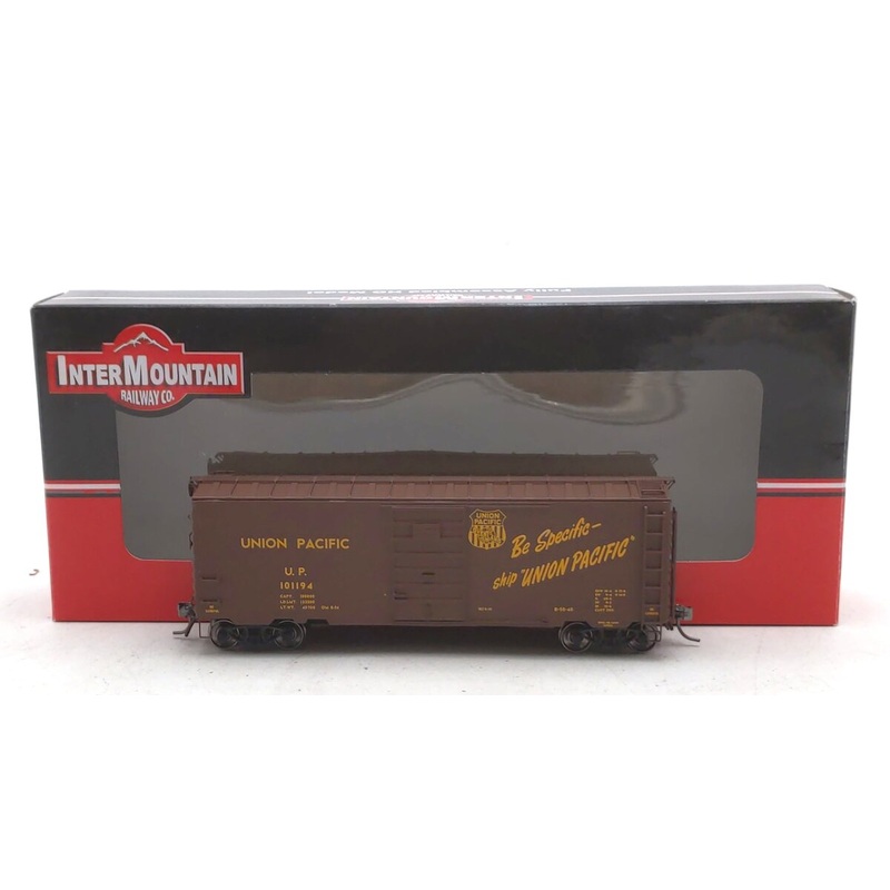 InterMountain 45419-10 HO Union Pacific Overland 40′ PS-1 SD Box Car #101194 LN/Box