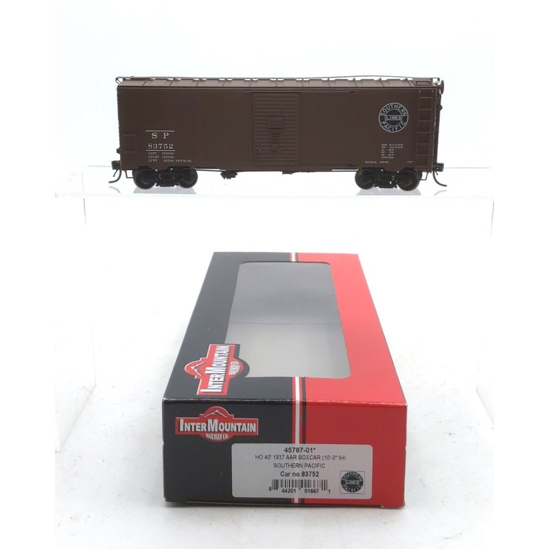 InterMountain 45787-01 HO Scale Southern Pacific 40′ 1937 AAR Box Car #83752 NIB