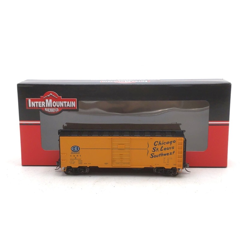 InterMountain 45789-04 HO Scale Chicago & Eastern Illinois 40′ 10′-0 Box Car #4 LN/Box