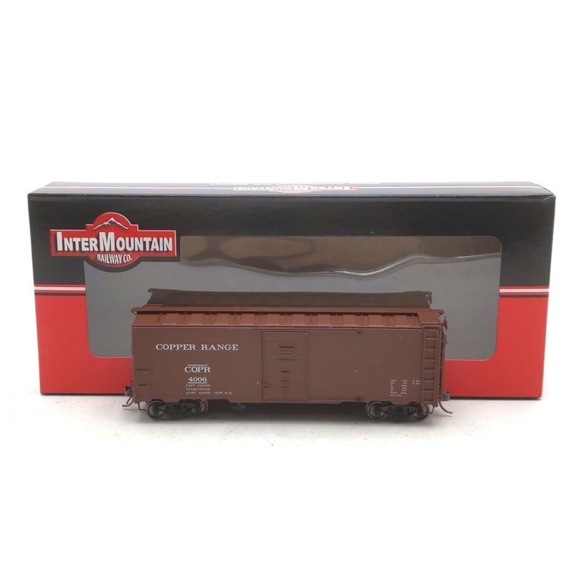 InterMountain 45797-05 HO Scale Copper Range 1937 AAR 40′ Boxcar #4006 LN/Box