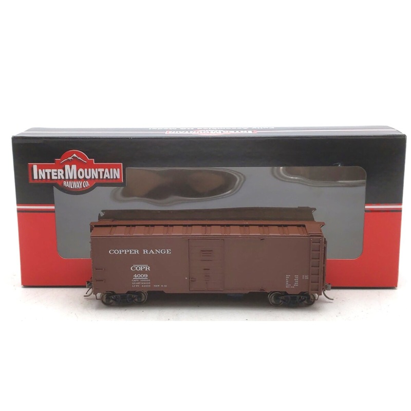 InterMountain 45797-06 HO Scale Copper Range 1937 AAR 40′ Boxcar #4009 LN/Box