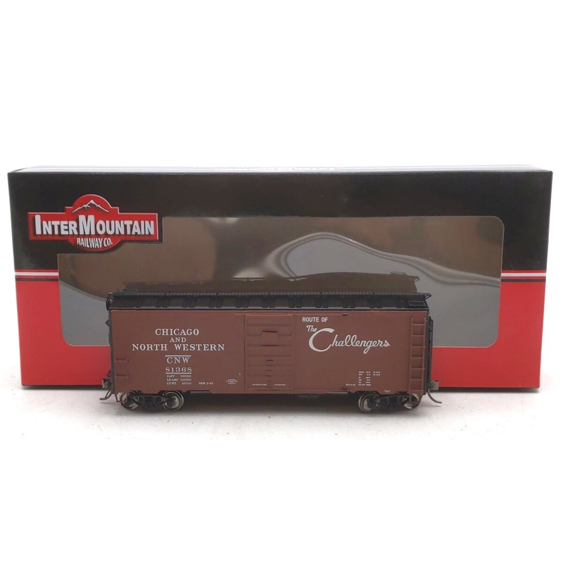 InterMountain 45816-06 HO Scale Chicago & North Western 10′ 6 AAR Boxcar #81368 LN/Box