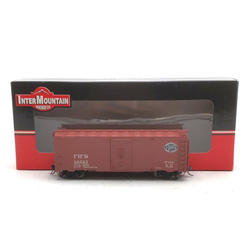 InterMountain 45830-03 HO Scale Indiana Harbor Belt 40′ 1937 AAR Box Car #10723 LN/Box