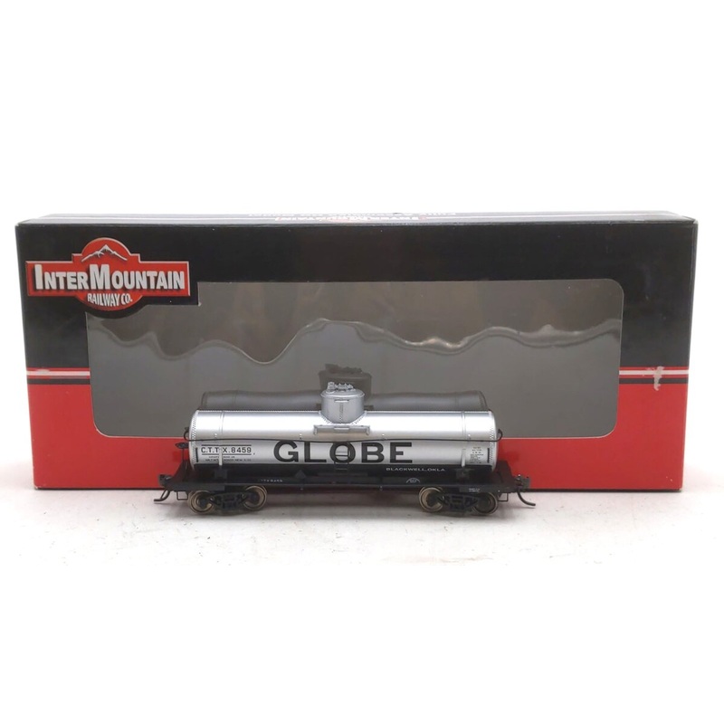 InterMountain 46313-16 HO Scale Globe Oil 8,000 Gallon Tank Car #8459 LN/Box
