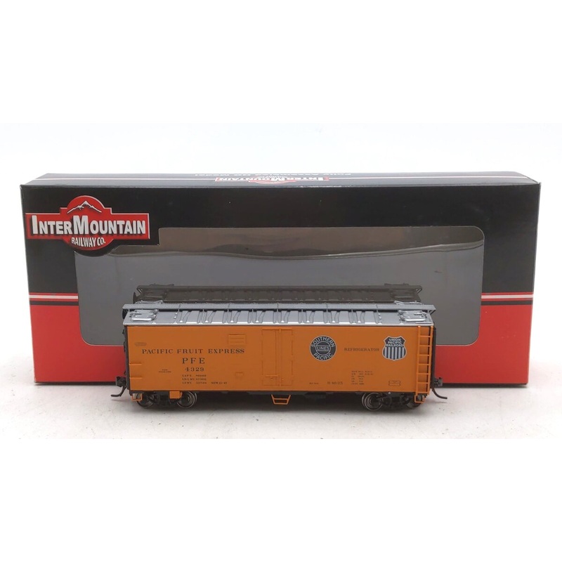 InterMountain 47421-04 HO Scale Pacific Fruit Express R-40-25 Reefer #4329 LN/Box