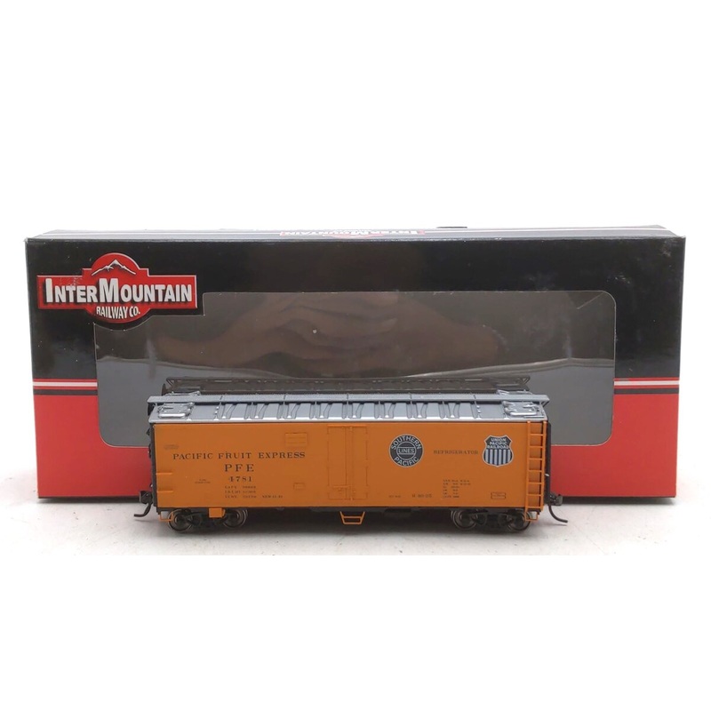 InterMountain 47421-05 HO Scale Pacific Fruit Express R-40-25 Reefer #4781 LN/Box