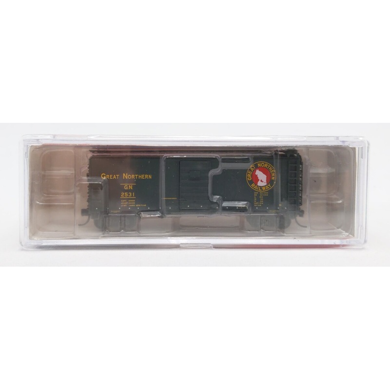 InterMountain 66010-14 N Great Northern 12 Panel 40′ Boxcar #2531 NIB