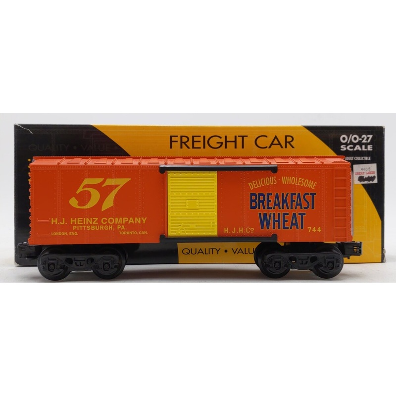 K-Line K515507 O Gauge Heinz 57 Breakfast Wheat Boxcar LN/Box