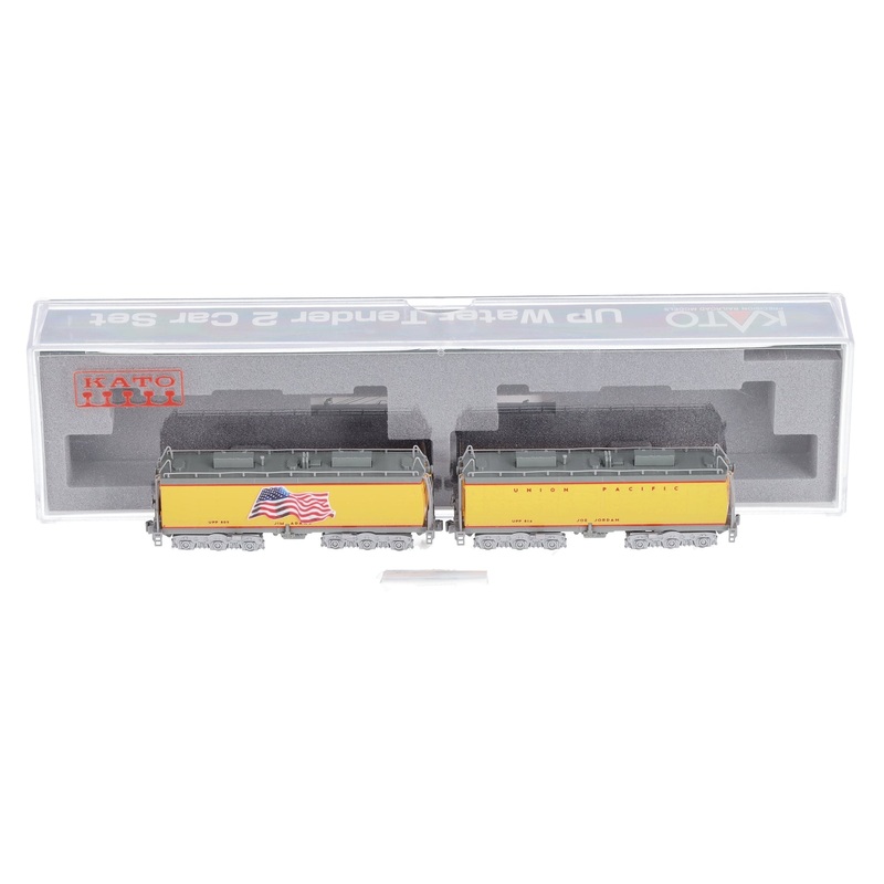 Kato 106-085 N Scale Union Pacific Water Tender Cars (Set of 2) NIB