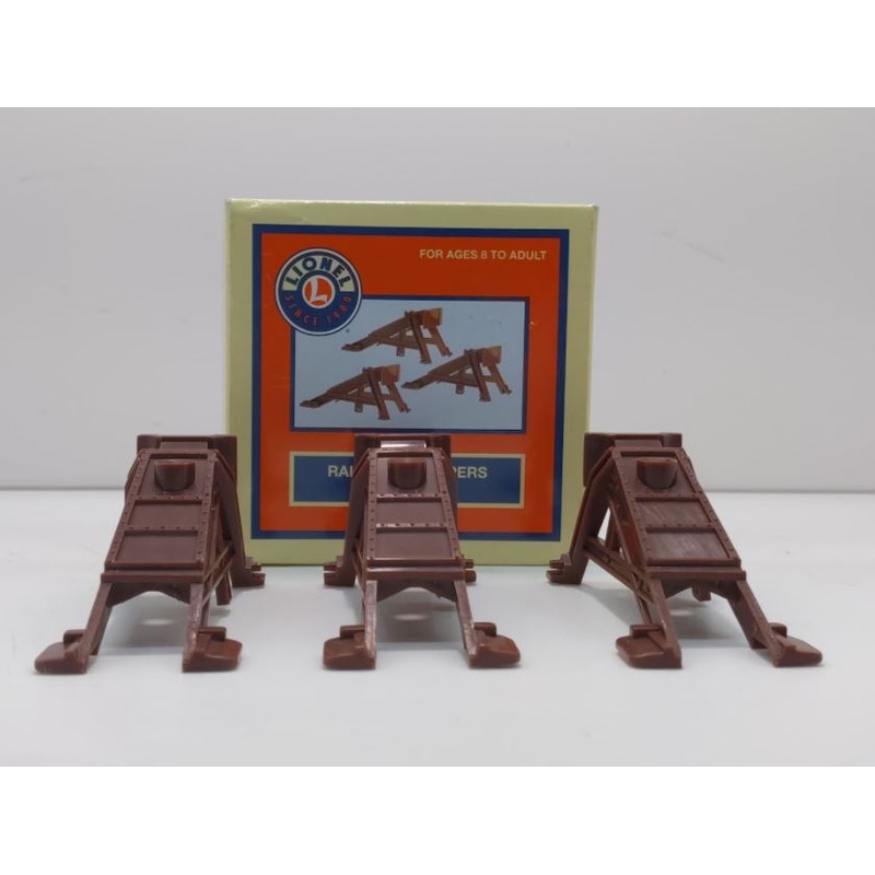 Lionel 6-12717 O and 027 Gauge Authentic Track Bumpers (Set of 3) EX/Box