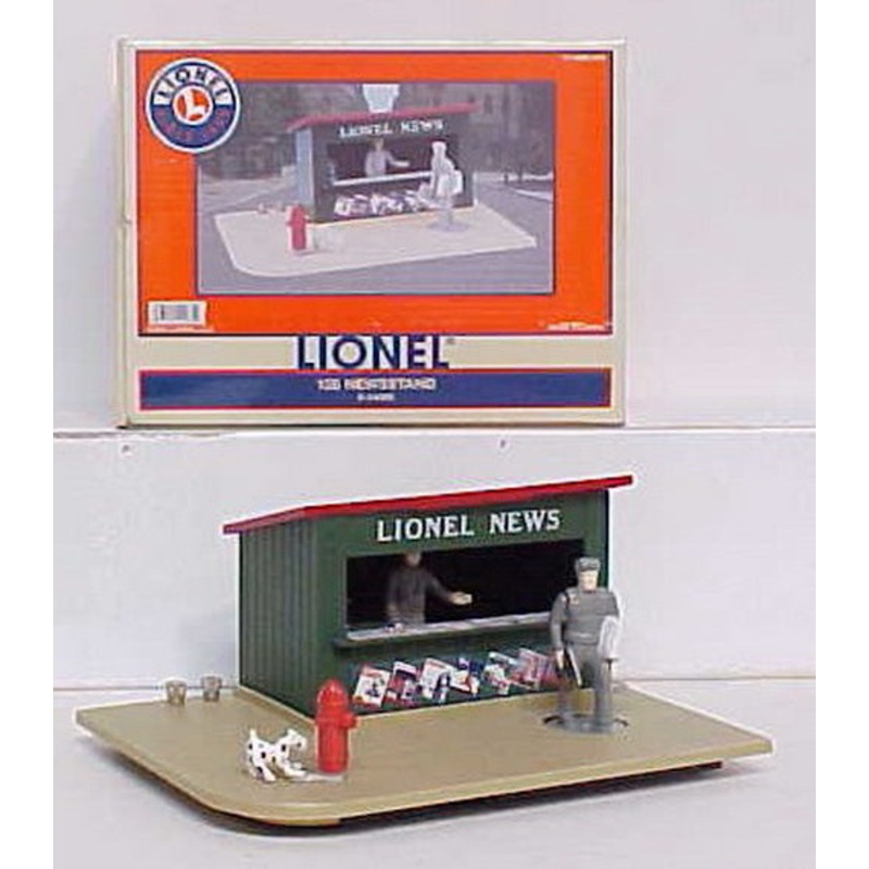 Lionel 6-14085 O Gauge Animated Newsstand LN/Box