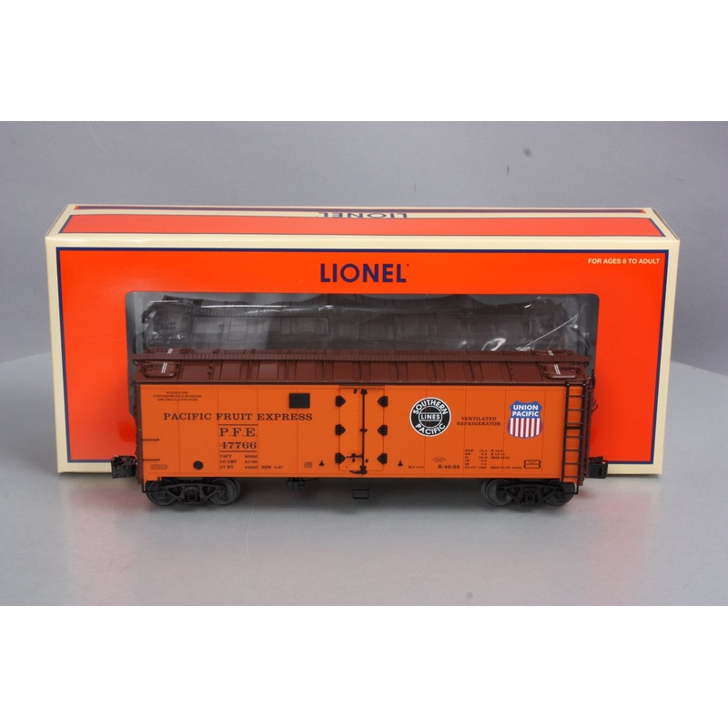 Lionel 6-17387 O Gauge Pacific Fruit Express Steel-Sided Refrigerator Car #47766 LN/Box