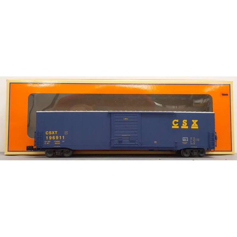 Lionel 6-27850 O CSX 60′ Boxcar #196911 LN/Box
