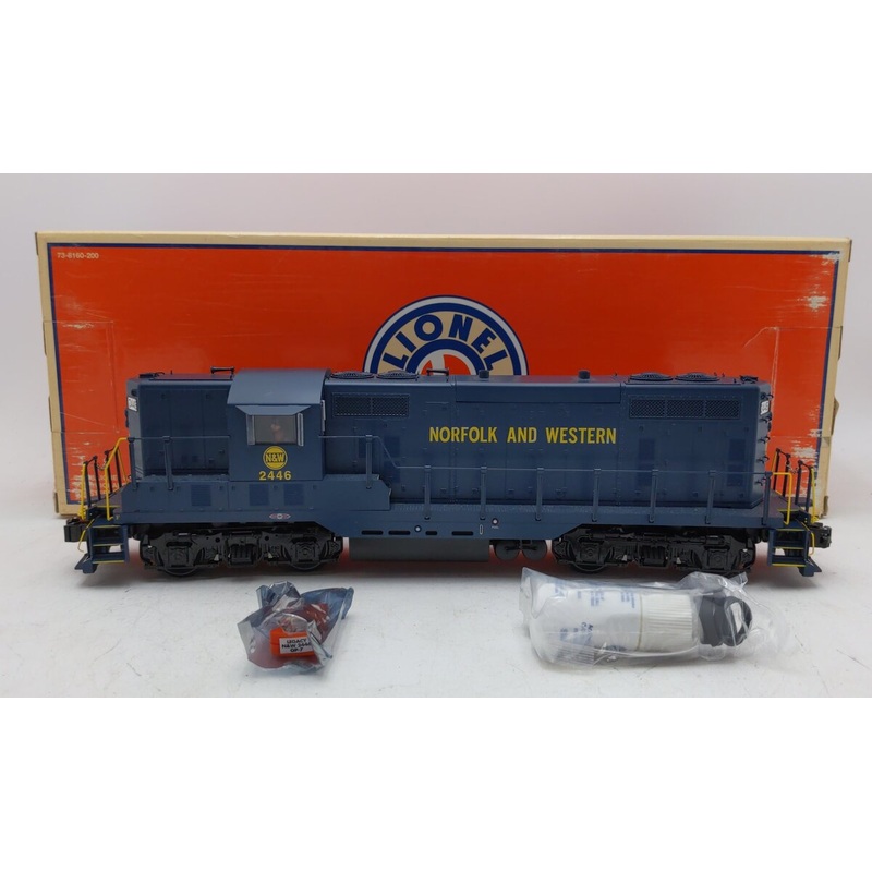 Lionel 6-28592 O Gauge Norfolk & Western GP7 Diesel Engine w/Legacy #2446 EX/Box