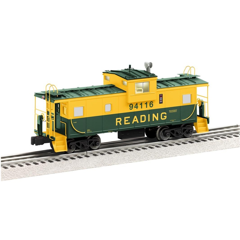 Lionel 6-85075 O Reading Wide Vision Caboose wth Camera #94116 LN/Box