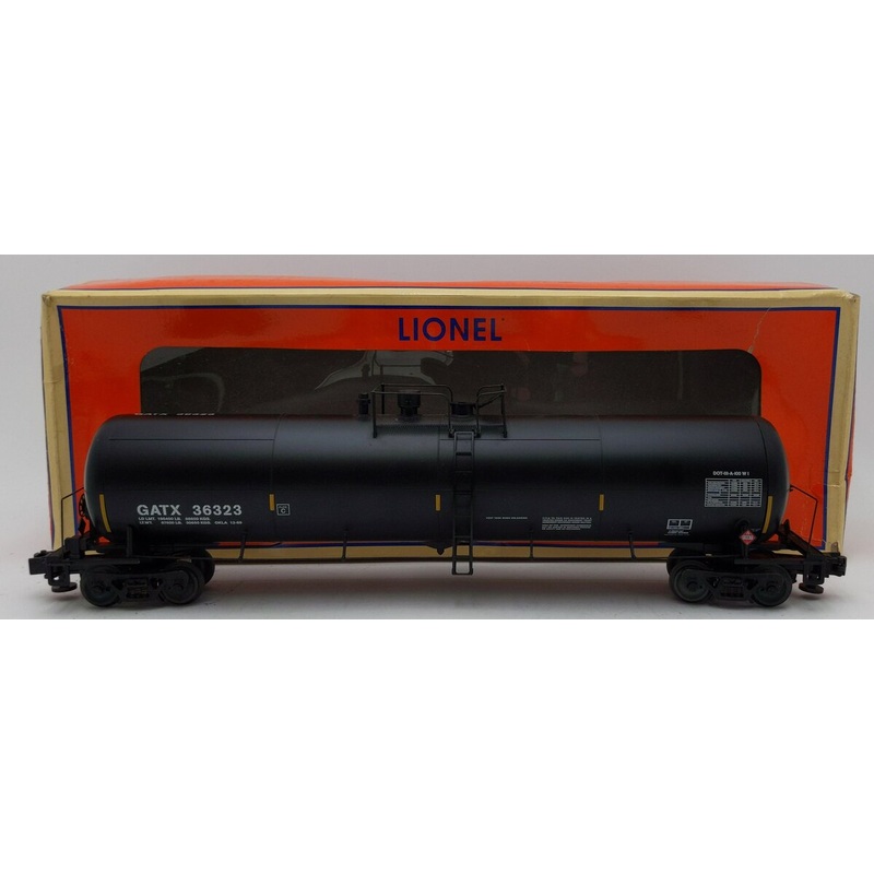 Lionel 6-85082 O GATX 30K Tank Car with Freight Sounds #36323  EX/Box