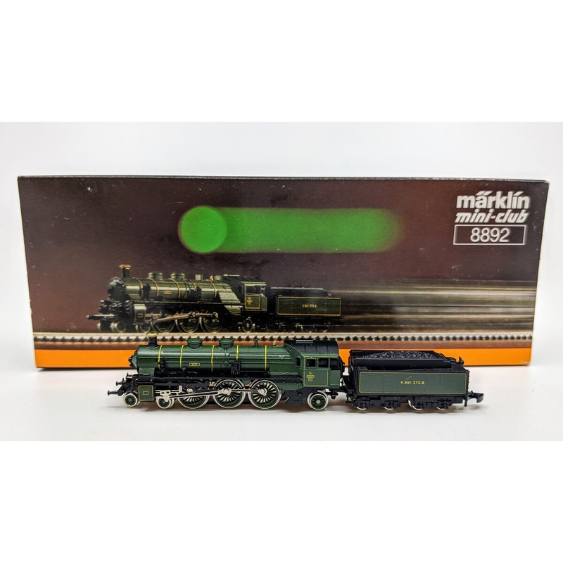 Marklin 8892 Z Bavarian 4-6-2 Steam Locomotive & Tender LN/Box
