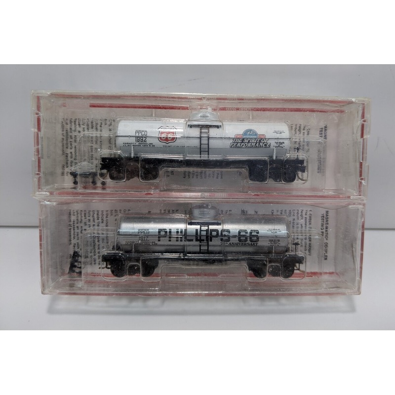 Micro-Trains NSC 93-04 N Phillips 66 Tank Cars (Set of 2) #1992, 1917 MT/Box