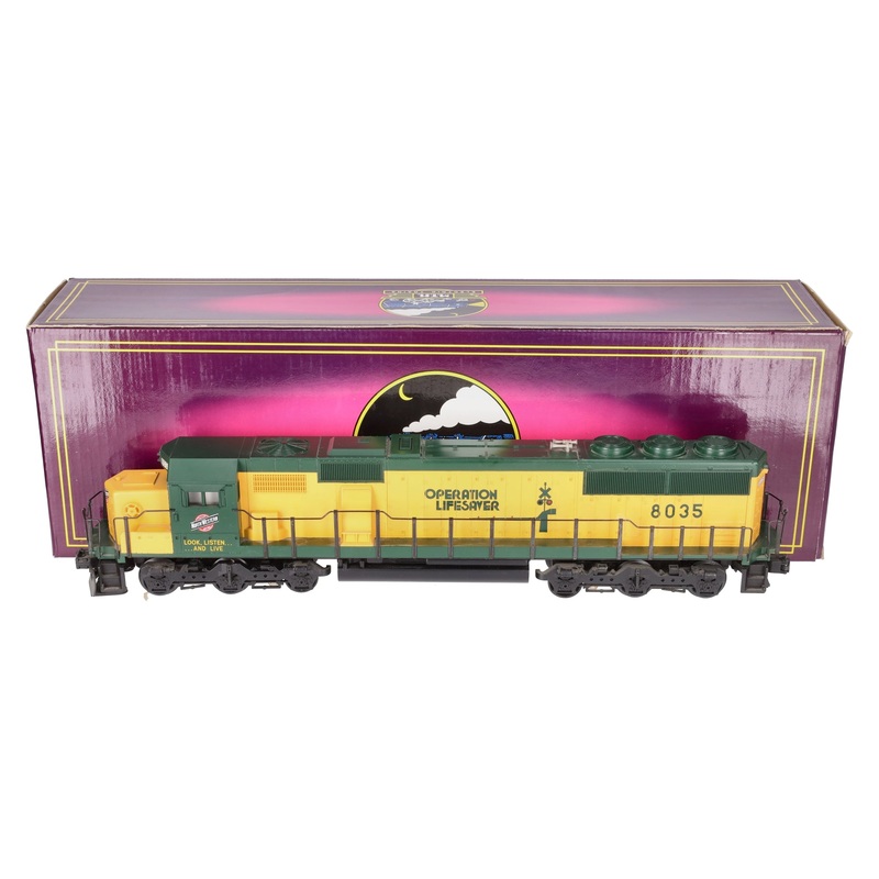 MTH 20-2117-1 Chicago Northwestern SD60 Diesel Engine #8035 w/PS1 LN/Box