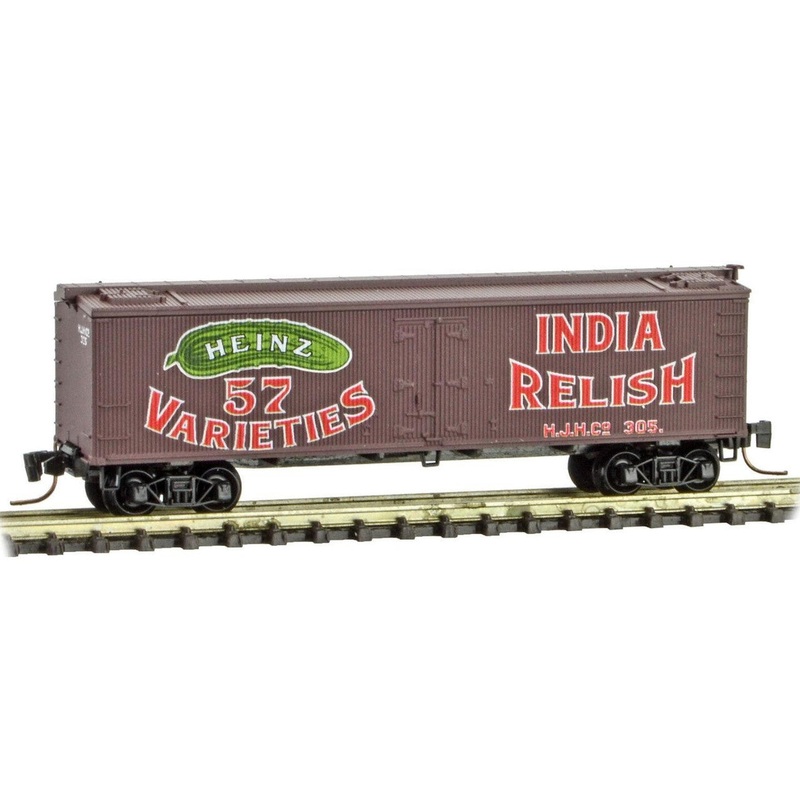 Micro-Trains 51800520 Z Heinz Series #7 40′ Wood Sheathed Ice Reefer #305 LN/Box