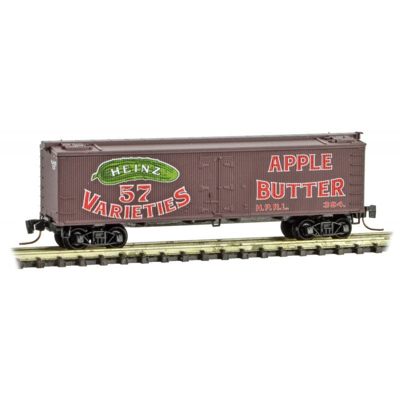 Micro-Trains 51800530 Z Heinz Series #8 40′ Wood-Sheathed Ice Reefer #394 LN/Box