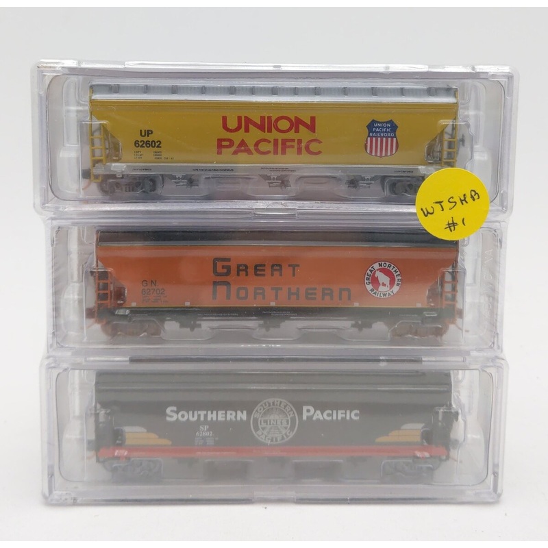 Micro-Trains N Scale ‘The Way They Should Have Been’ Covered Hoppers (Set of 3) MT/Box